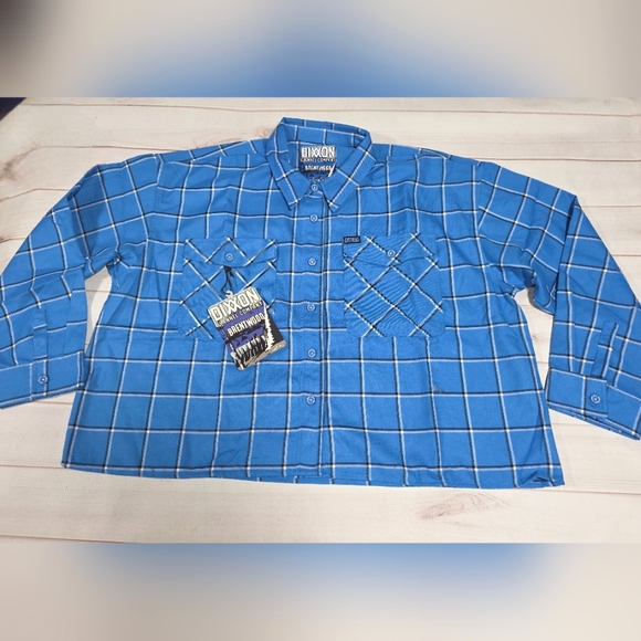 NWT DIXXON Brentwood Women's Crop Flannel Size 2X - Picture 1 of 10